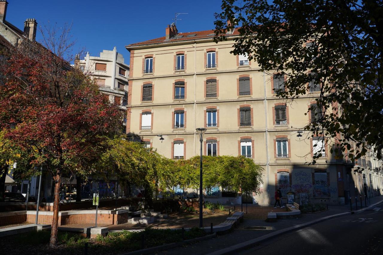 Studio plein centre avec garage, piscine et gardien Grenoble Extérieur photo