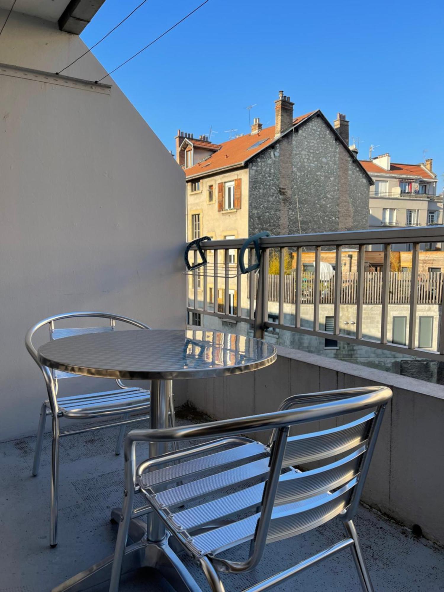 Studio plein centre avec garage, piscine et gardien Grenoble Extérieur photo